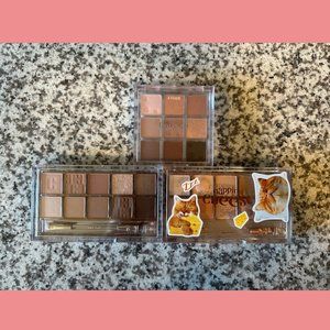 Bundle of K-beauty palettes - Clio & Etude